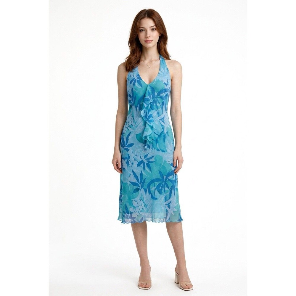 Steppin Out Halter Dress Jr 9/10 New